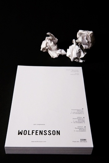 3eavenue » Venelle graphique #monochrome #letterhead
