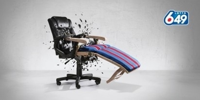 I Believe in Advertising | ONLY SELECTED ADVERTISING | Advertising Blog & Community » Lotto 649: Shoe, Ironing Board, Chair #advertising