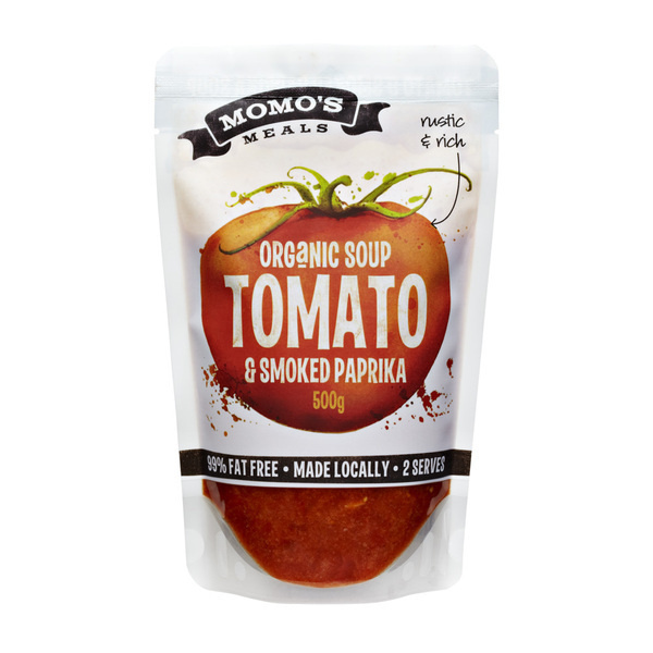 Packaging example #726: Momo's Meals Packaging Artwork #sauce #packaging #food #tomato #illustration #sachet