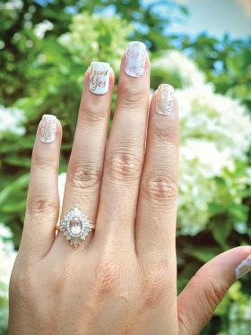 A remarkable diamond ring design