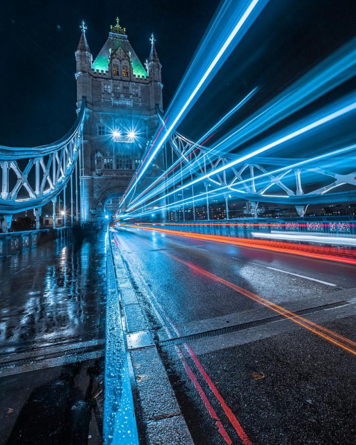 Moody Street Photos of London After Dark by Luke Holbrook