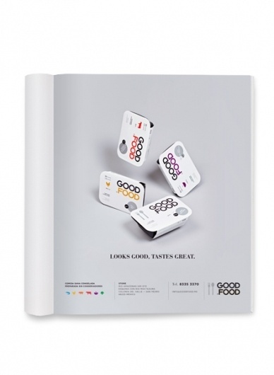 Face. Works. / Good Food. #packaging #magazine