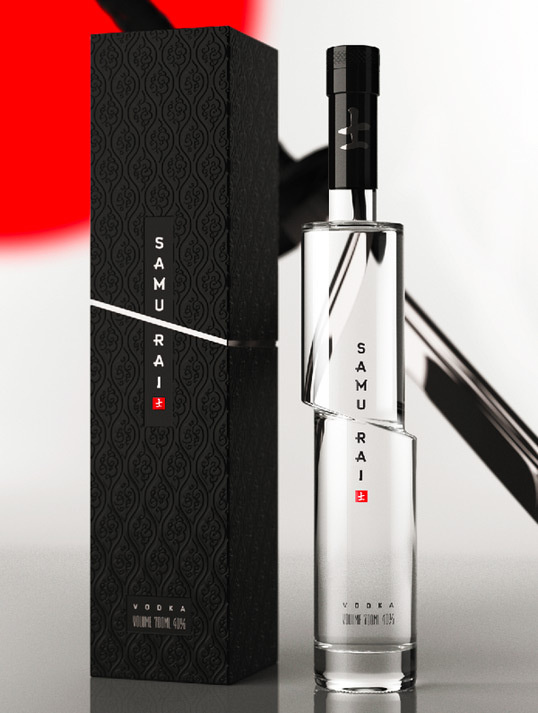 samurai #vodka #package #bottle