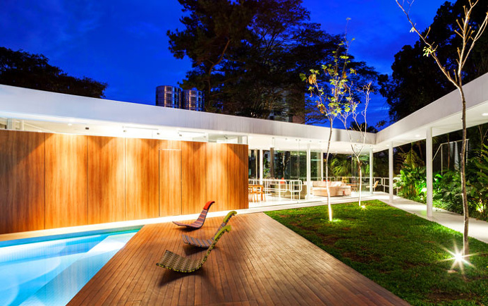 Marquise House in Sao Paulo - #architecture, #house, #home, #decor, #interior,