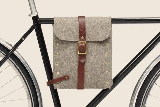 Felt Bike Bag | The Design Ark #bag #felt #bike