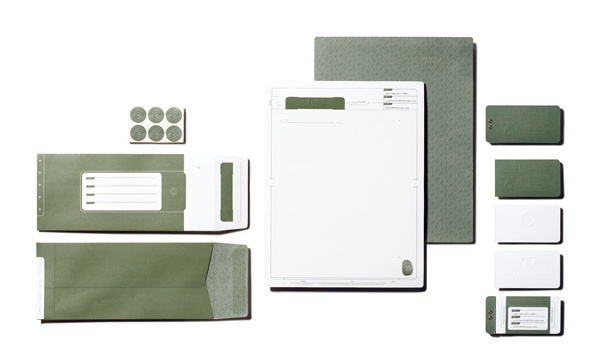 theCOUNTERcorps Identity System #army #stationery #identity #green