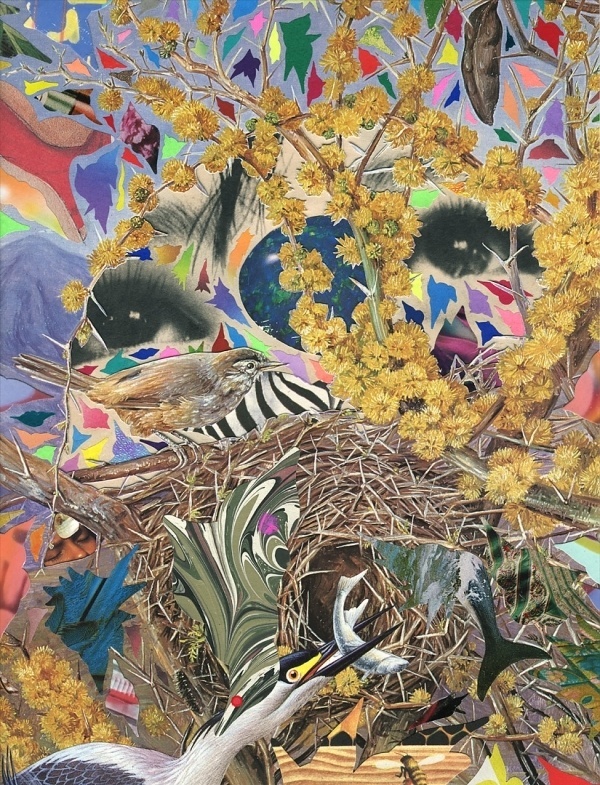 Hisham Akira Bharoocha | A R T N A U #bharoocha #akira #painting #hisham #collage