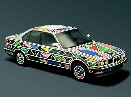 8 Comments on "BMW Art Cars – Your Suggestions Please..." #bmw #ndebele #car