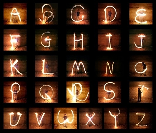 Fire-Poi Typography | Nir Tober — Graphic Design - Graphic Design #fire #typography