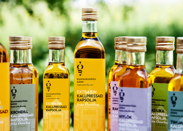 Gunnarshögs Gård #packaging #gunnarshgs #label #bottles #grd