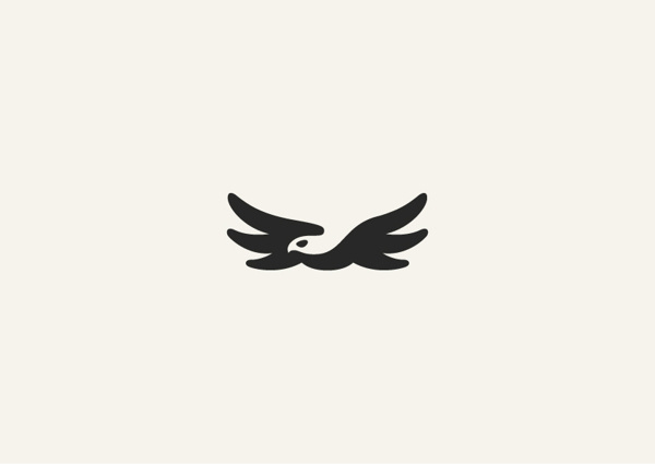 Negative space animal masterpieces on Behance #icon #animals