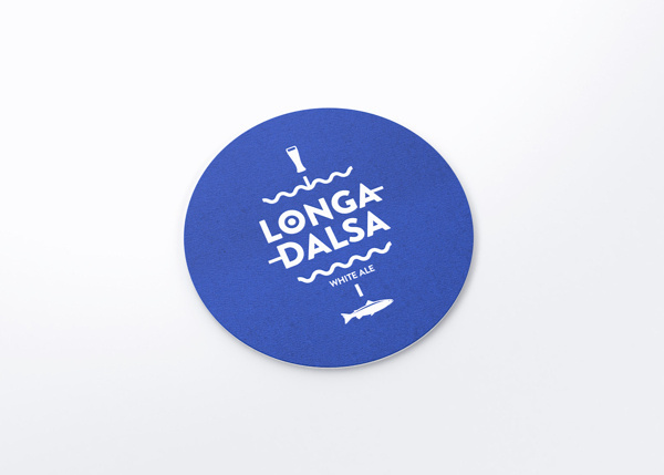 Longadalsa on Behance #beer #branding #print #ale #coaster