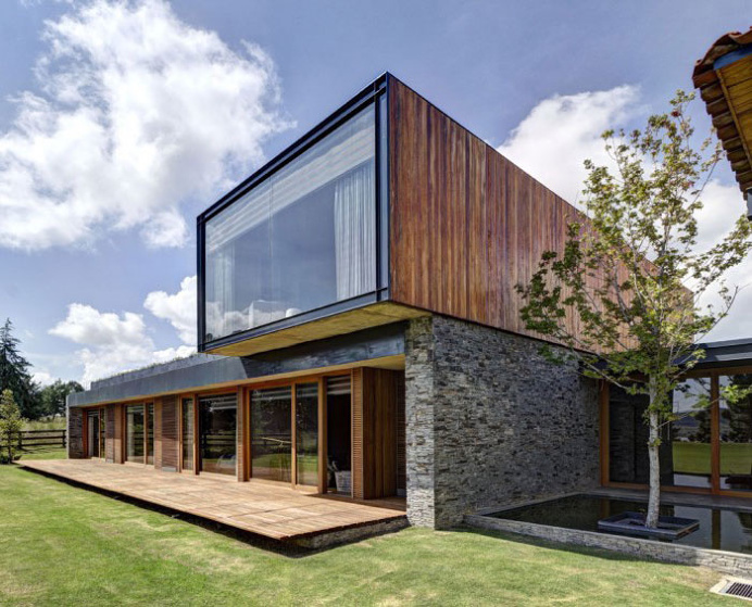 Stone House with Magnificent View by Elias Rizo Arquitectos - #architecture, #house, #home, #outdoor, home, architecture