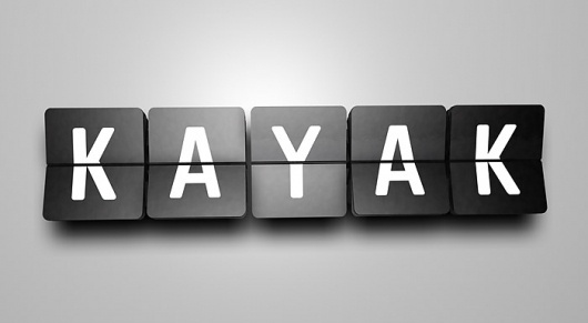 Kayak flips its identity: idsgn (a design blog) #logo #identity #kayak