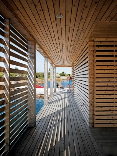 Floating House, Lake Huron - Slideshows - Dwell #lake #architecture #house
