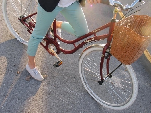 Vlinder blog | my world of design #bicycle #retro #mint #photography #vintage #bike #summer