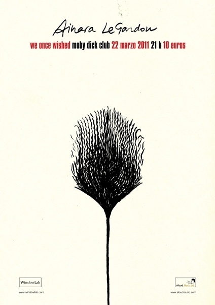 GigPosters.com - Ainara Legardon #music #illustration #poster