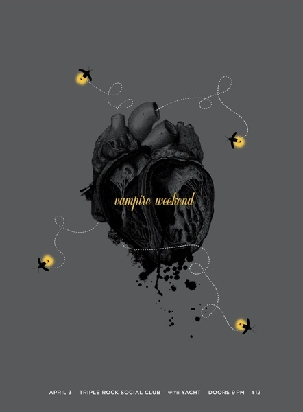 Vampire Weekend #design #graphic #typography