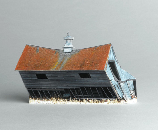 broken down house