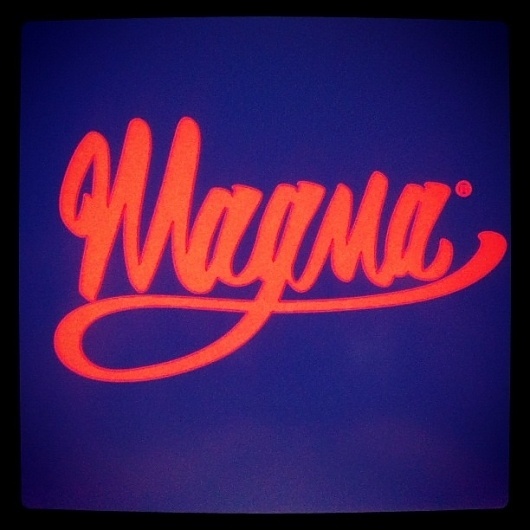 Instagram #lettering #magma #press #logo #hand