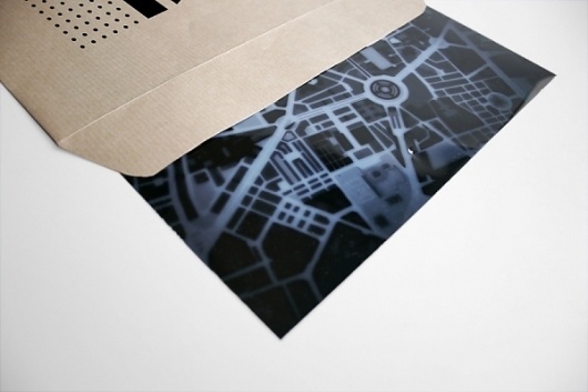 Ciudad y Ciudadanía | Sublima Comunicación #citizens #sublima #city #architecture #envelope #kraft #xray #paper #brochure