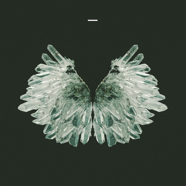 crystal wings. #quartz #album #modern #design #graphic #art #wings