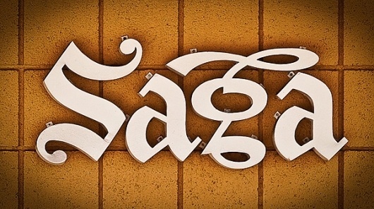 Eight Hour Day » Blog » The Best Thing I Saw Today • May 3, 2012 #lettering #vintage #signage #saga #typography