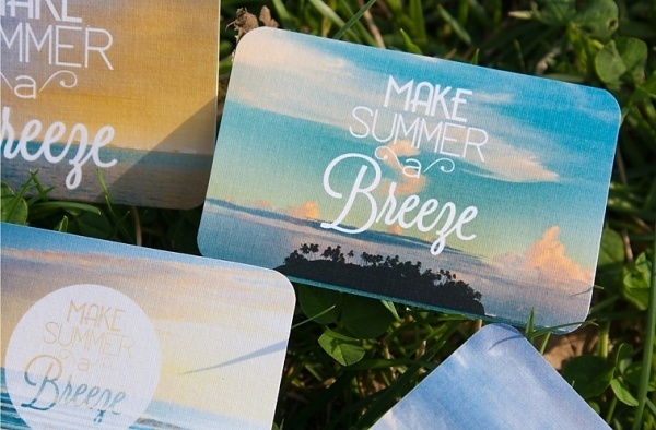 Courtney Goodhart Graphic Designer #redesign #seasonal #home #gift #gracious #retail #type #beach #cards