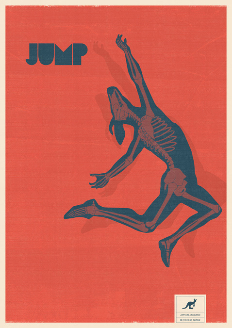 Mike Kus | Dreaming Everyday About Design #illustration #mike #kus #jump
