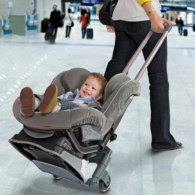 Brica Roll 'n Go Car Seat Transporter #tech #flow #gadget #gift #ideas #cool
