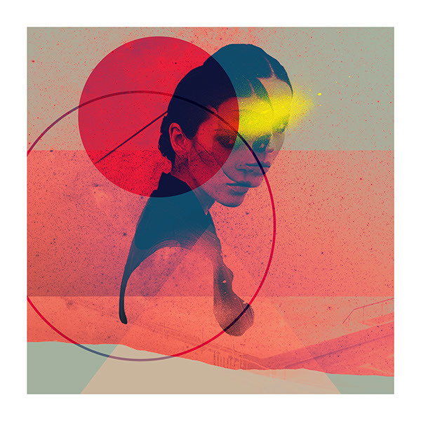 D O P P E L - Rosco Flevo #roscoflevo #album #model #artscumantics #shapes #cover #syrus #colors #postartfuckery #fashion #collage #records #female