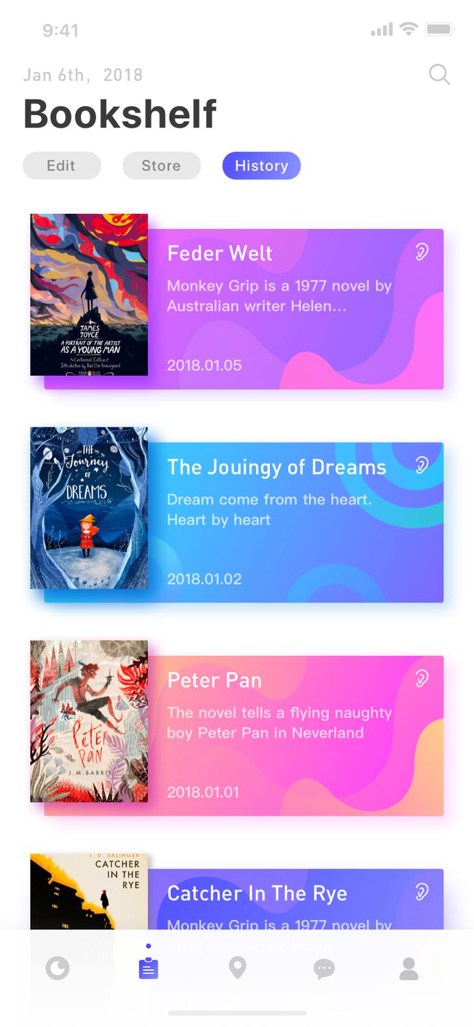 Reading APP by GruBei