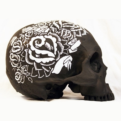 Brian-Morris.jpg (JPEG Image, 500 × 500 pixels) #illustration #design #art #skull