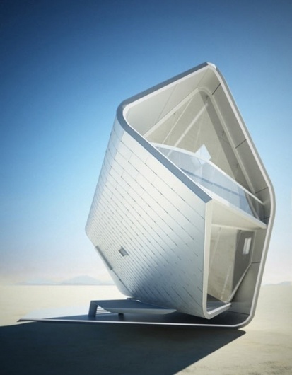 California Roll House By Christopher Daniel | Design Milk #desert #architecture #minimalism
