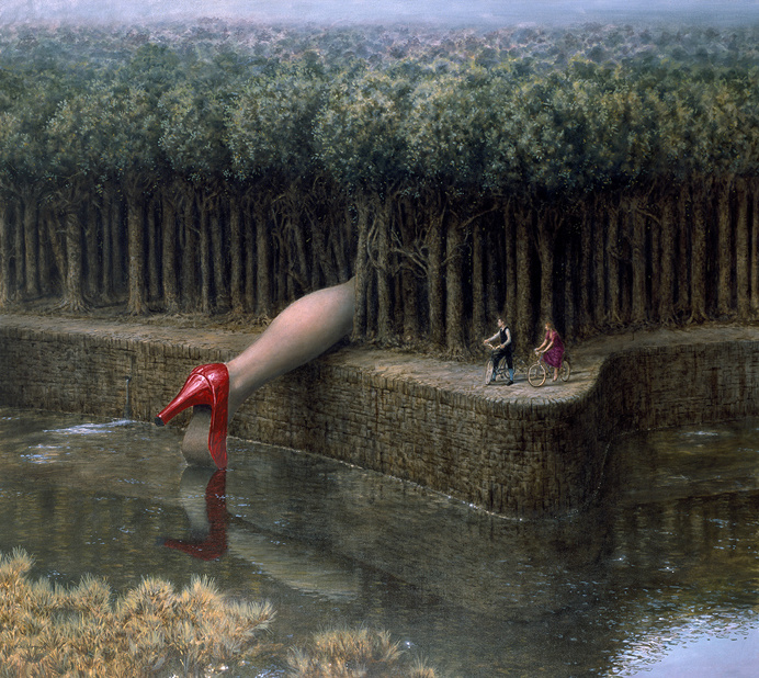 Dreamlike Surreal Paintings by Mike Worrall