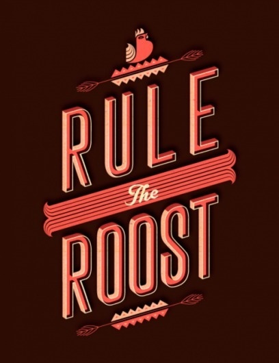Great Graphic Design Inspiration | From up North #type #red #typography