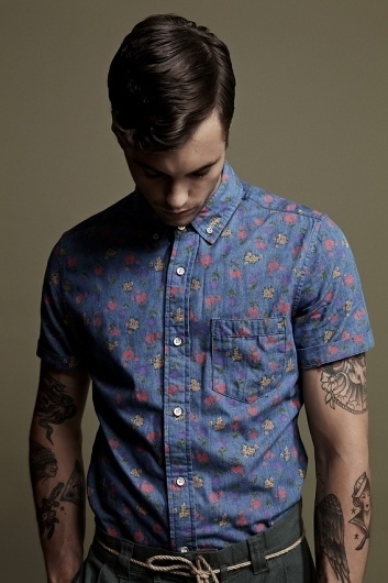 The Colour of Love | slyapartment #colourful #photography #tattoos #fashion #guy