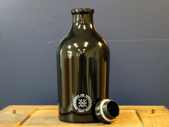 Wander and Rumble Growler, Oil Slick Black #brewery #beer #growlers #packaging #growler