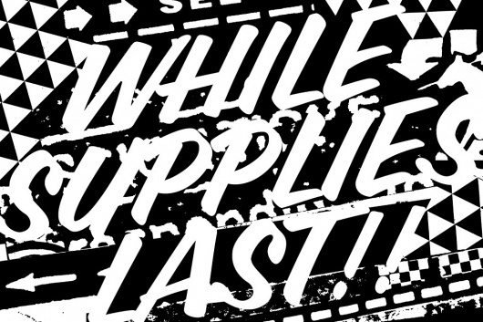 Pawn Works Sticker Club » While Supplies Last: A Concept Store #pawn #typography