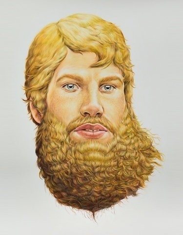 hipness envy / supreme! #beard #supreme