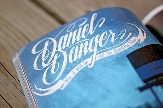 DANIEL DANGER: HI-FRUCTOSE MAGAZINE - Brett Peter Stenson #fructose #design #brett #logo #stenson #daniel #hi #danger #typography