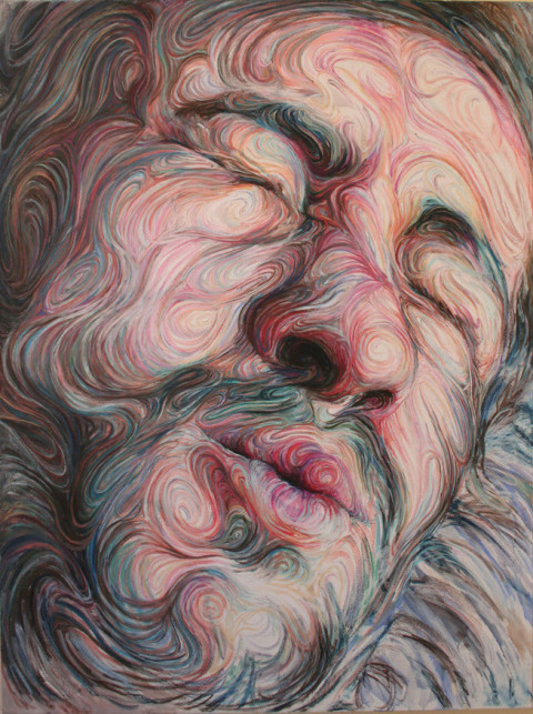 Nikos Gyftakis | PICDIT #design #portrait #painting #art #face