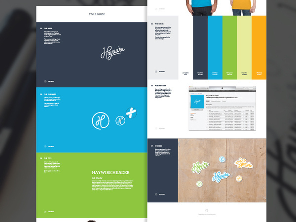 Haywire Style Guide #style #guide