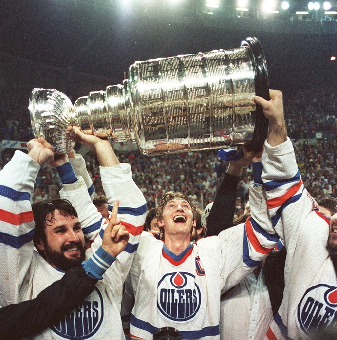 MERLIN!CUP84 #oilers #gretzky #stanley #wayne #hockey #cup #nhl