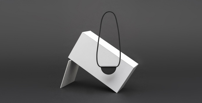 ONA Collection Agathe Palavioux Maud minimal geometric black and white cube wave circle round geometric form beautiful jewelry best new bra
