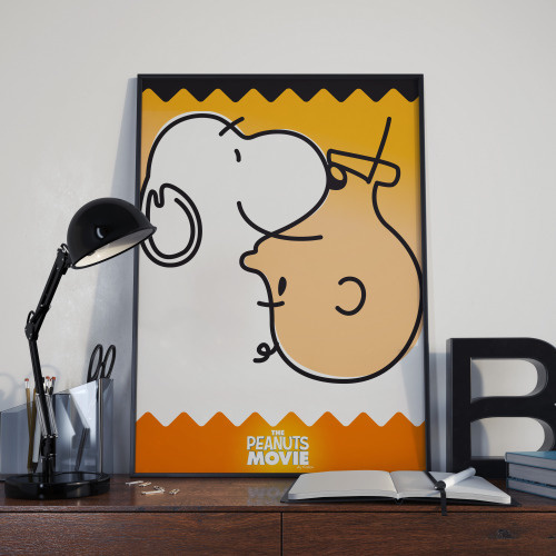 The Peanuts movie inspired poster. #illustration #graphic design#poster#visual design