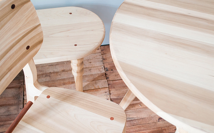 El Moro branding #wood #furniture #chair #table