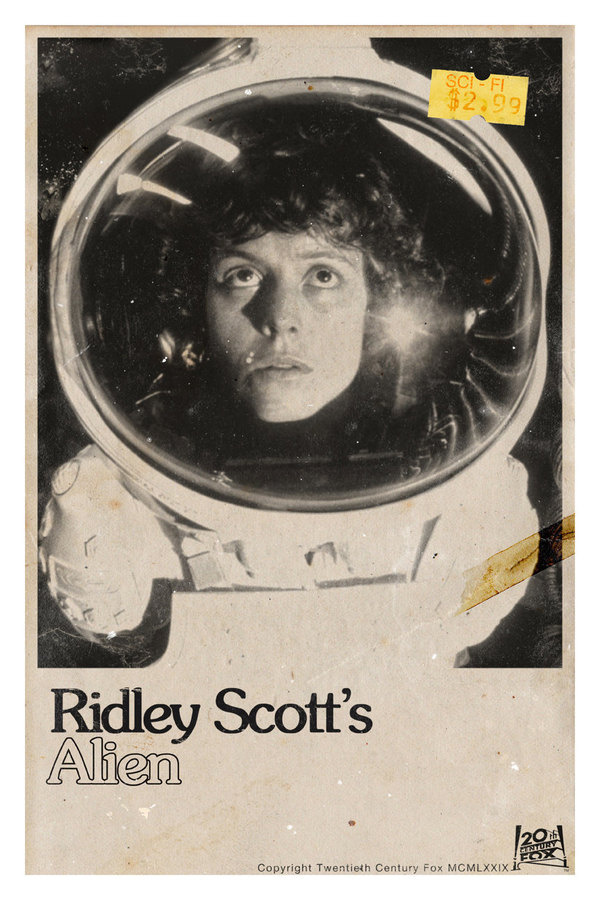 Alien 11X17 #alien #sigourney #ridley #weaver #scott