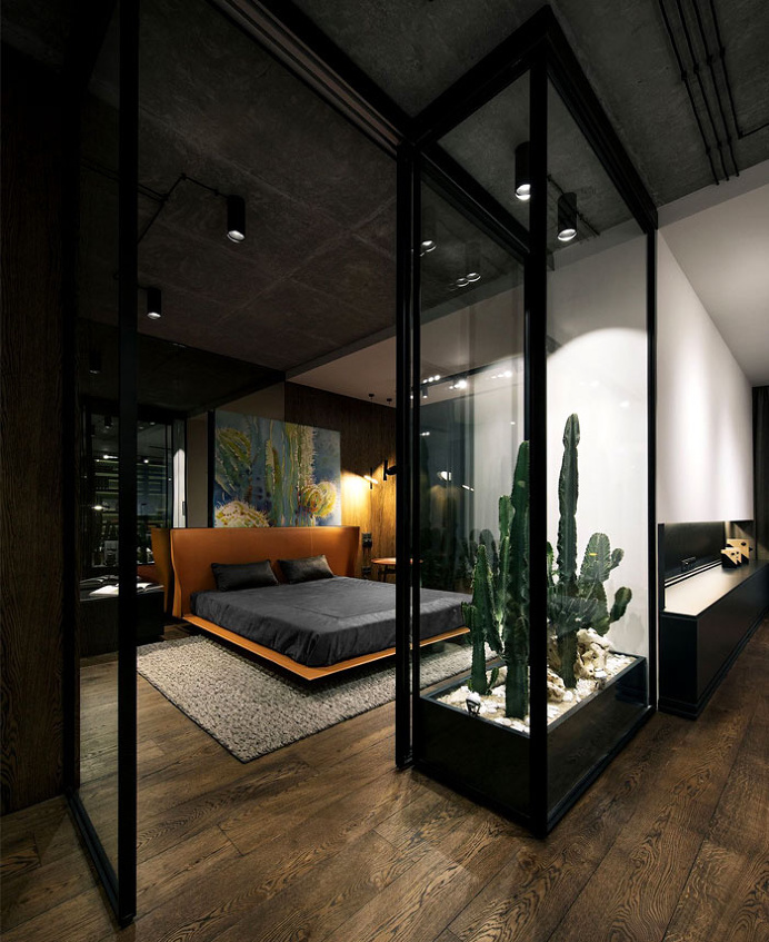 Desert Loft in Kiev by YoDezeen - InteriorZine