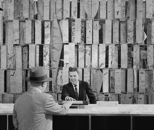 Glass Half Full - The Architect's Newspaper #sculpture #bertoia #1950s #harry #interiors #gordon #architecture #bunshaft